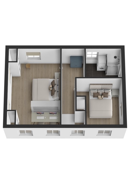 mediumsize floorplan